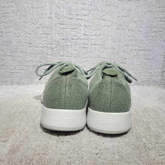 Allbirds Mizzles Men's Size US 11 Thunder Green Merino Wool Runner Sneakers - Picture 6 of 8